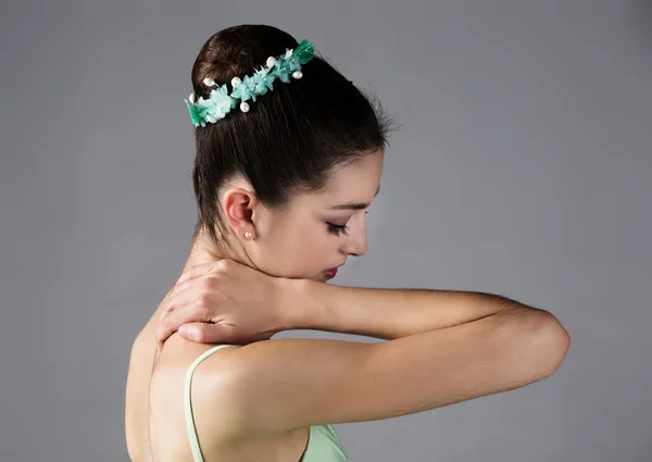 Female ballet dancer — Stock Photo, Image