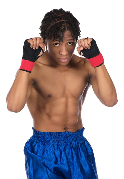 Mannelijke boksen vechter — Stockfoto