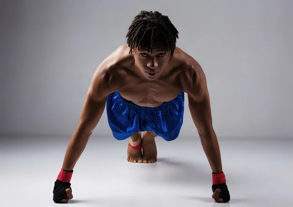 男性のボクシングファイター — ストック写真
