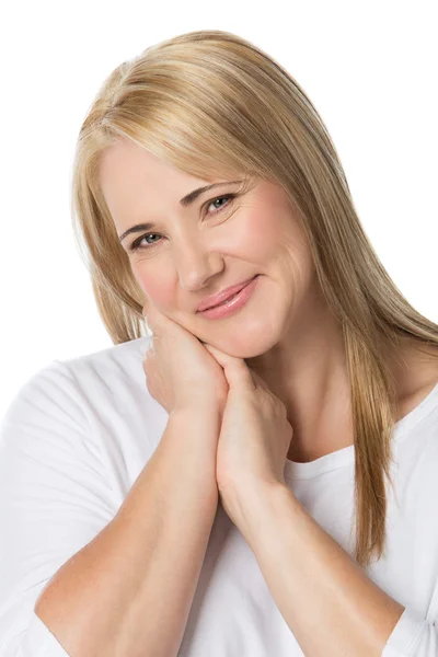 Beautiful caucasian woman — Stock Photo, Image