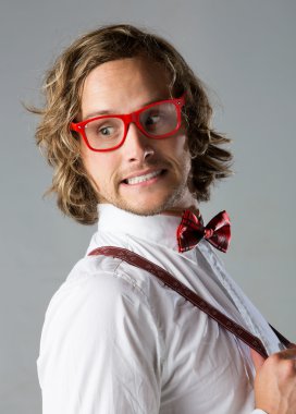 Yakışıklı beyaz adam