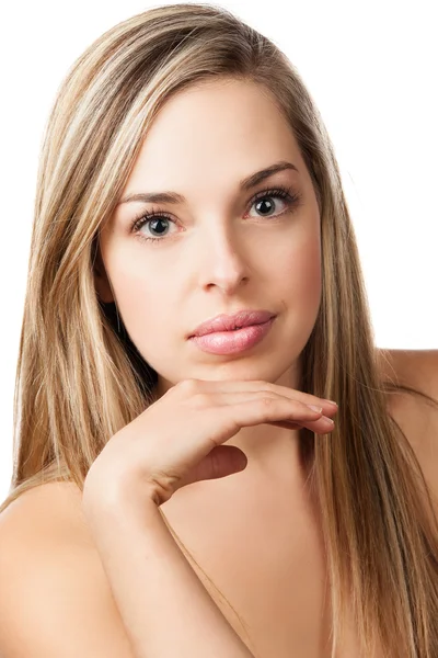 Natural beauty makeup girl Stock Image