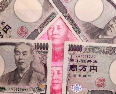Japanese yen clipart