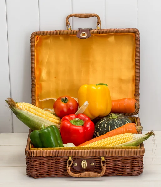 Produtos hortícolas de frutas mistas — Fotografia de Stock