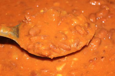 Rajma Recipe 'in seçici odaklı bir resmi