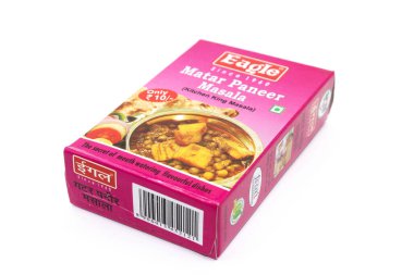 Noida, Utter Pardesh, Hindistan - 20 Ekim 2021, Hint sebze tarifi için masala, Hint sebzeleri için Hint sebze tarifi için 20 Ekim 2021 'de bir resim.