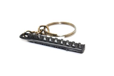 Seçici odaklı bir anahtarlık resmi