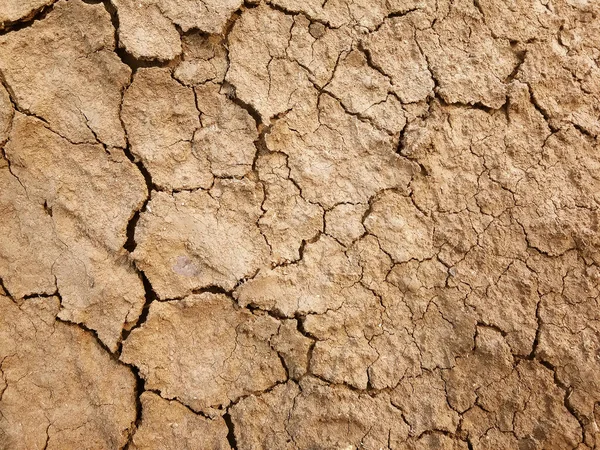 Der Boden Hat Risse Der Draufsicht Für Den Hintergrund Oder — Stockfoto