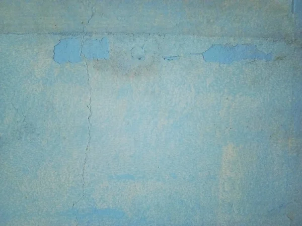 古色古香的蓝色水泥墙背景 用于平面设计或墙纸 — 图库照片