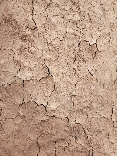 Der Boden Hat Risse Der Draufsicht Für Den Hintergrund Oder — Stockfoto