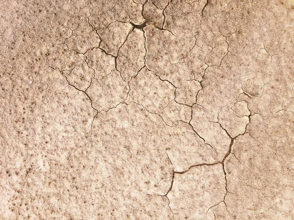 Ground Has Cracks Top View Background Graphic Design Concept Drought — Stock Photo, Image