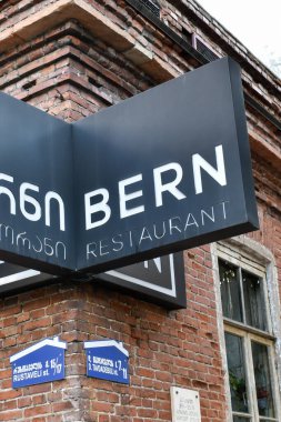Batumi, Adjara, Georgia 'daki Bern Restoranı.