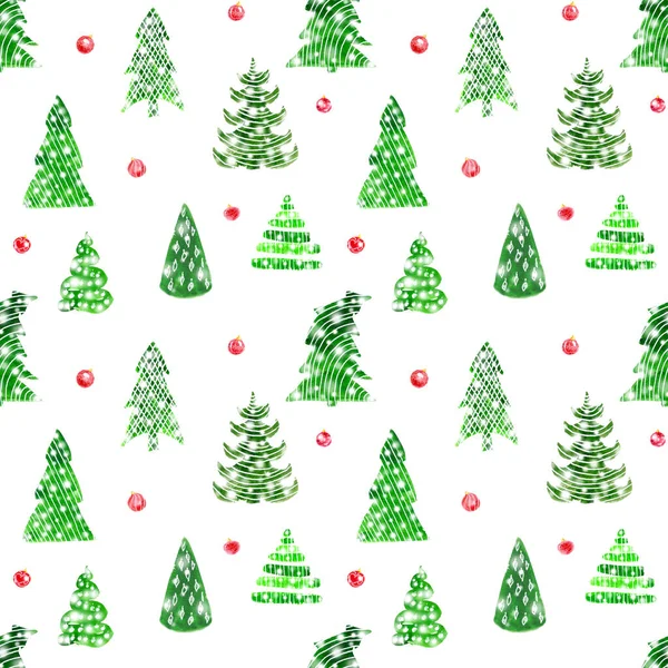 Karácsony Fák Ünnepi Téli Nyaralás Háttér — Stock Fotó