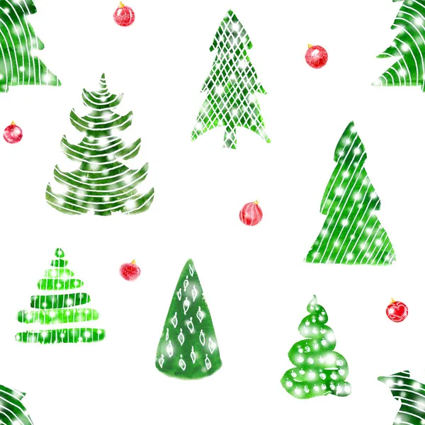 Χριστουγεννιάτικα Δέντρα Εορταστικό Φόντο Χειμερινές Διακοπές — Φωτογραφία Αρχείου