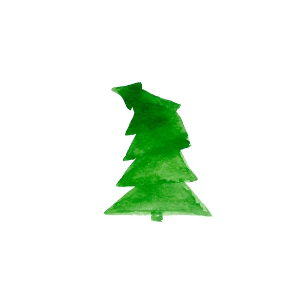 Jodła Drzewo Świąteczne Wesołe Święta Tło — Zdjęcie stockowe