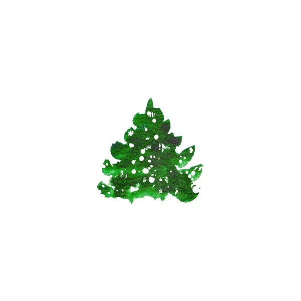 Fir Tree Festive Merry Christmas Background — Stock Photo, Image