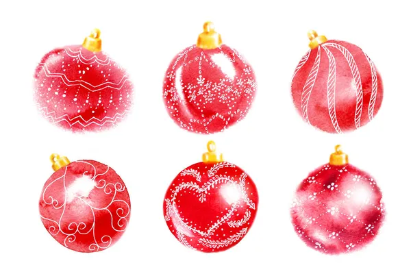 Decoration Christmas Balls Merry Xmas Background — Stock Photo, Image