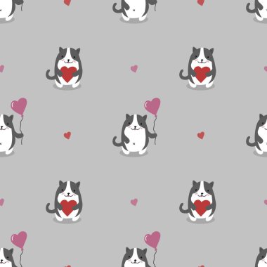 Sevimli, kusursuz, aşık kediler.