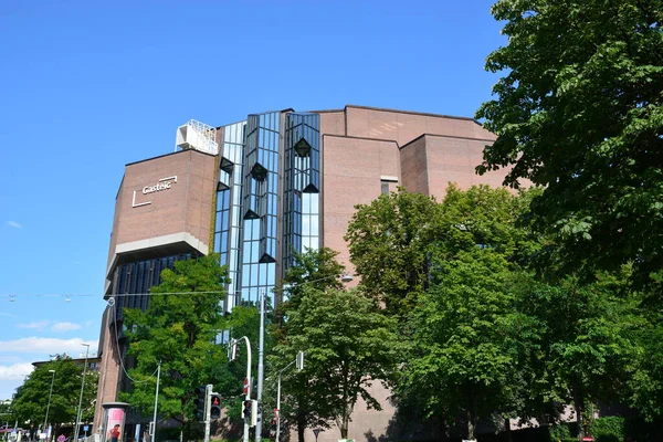 München Bayern Deutschland 2021 Das Rote Backstein Gasteig Konzerthaus München — Stockfoto