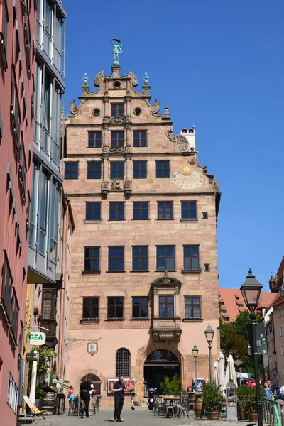 Nuremberg Alemanha 2021 Edifícios Históricos Cidade Nuremberga Baviera Alemanha — Fotografia de Stock