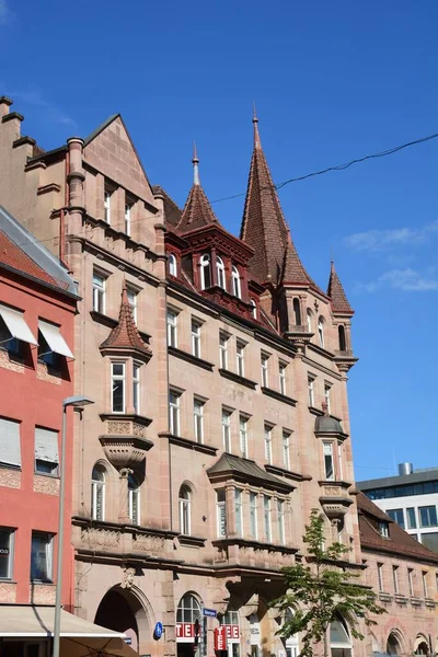 Nuremberg Alemanha 2021 Edifícios Históricos Cidade Nuremberga Baviera Alemanha — Fotografia de Stock