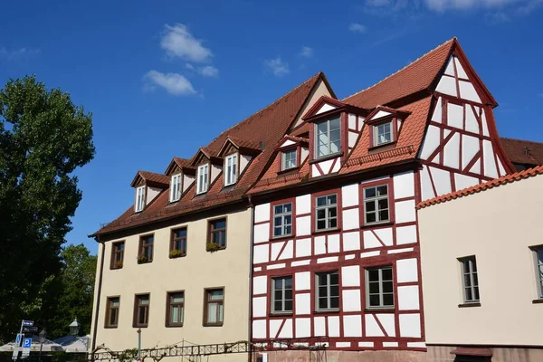 Neurenberg Duitsland 2021 Historische Gebouwen Stad Neurenberg Beieren Duitsland — Stockfoto