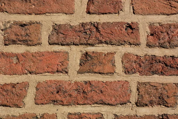 Vecchio Mattone Rosso Struttura Della Parete — Foto Stock