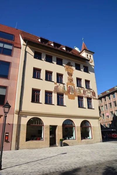 Neurenberg Duitsland 2021 Historische Gebouwen Stad Neurenberg Beieren Duitsland — Stockfoto