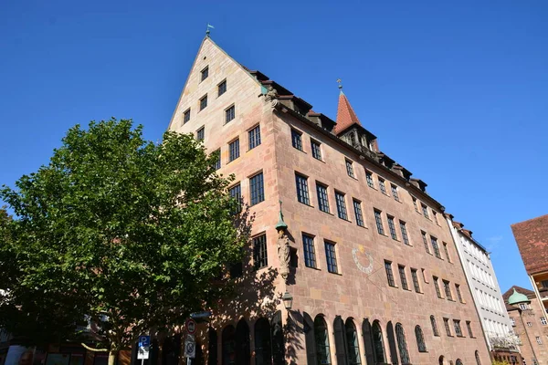 Nuremberg Alemanha 2021 Edifícios Históricos Cidade Nuremberga Baviera Alemanha — Fotografia de Stock