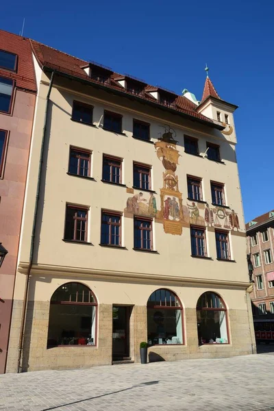 Neurenberg Duitsland 2021 Historische Gebouwen Stad Neurenberg Beieren Duitsland — Stockfoto