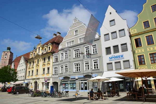 Ингольштадт Бавария Германия 2021 Исторические Здания Ингольштадте — стоковое фото