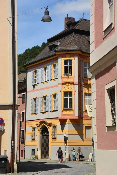 Eichsttt Németország 2021 Történelmi Épületek Eichsttt Városban Bajorországban Németországban — Stock Fotó