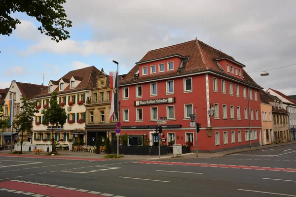 Bayreuth Allemagne 2021 Vue Avec Bâtiments Historiques Dans Ville Bayreuth — Photo