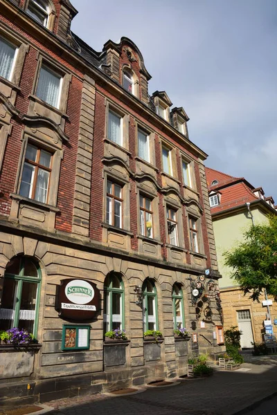 Bayreuth Γερμανία 2021 Θέα Ιστορικά Κτίρια Στην Πόλη Bayreuth Βαυαρία — Φωτογραφία Αρχείου
