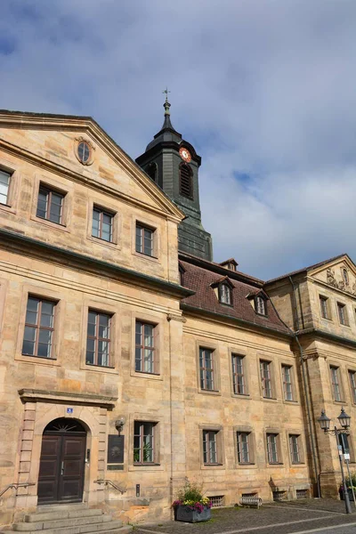 Bayreuth Allemagne 2021 Vue Avec Bâtiments Historiques Dans Ville Bayreuth — Photo