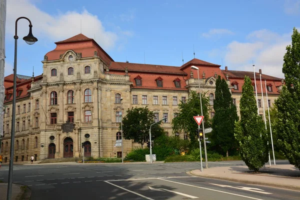 Bayreuth Germania 2021 Vista Con Edifici Storici Nella Città Bayreuth — Foto Stock
