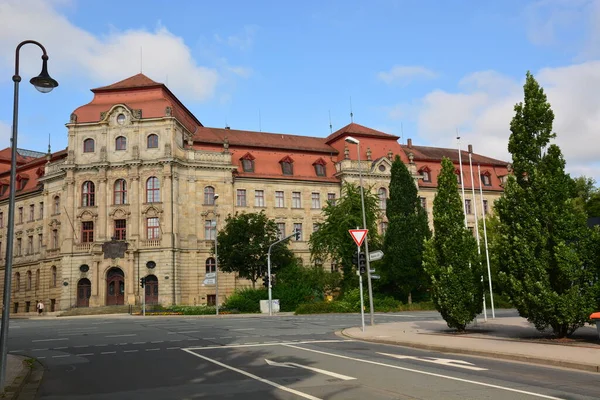 Bayreuth Germania 2021 Vista Con Edifici Storici Nella Città Bayreuth — Foto Stock