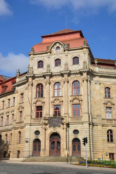 Bayreuth Germania 2021 Vista Con Edifici Storici Nella Città Bayreuth — Foto Stock