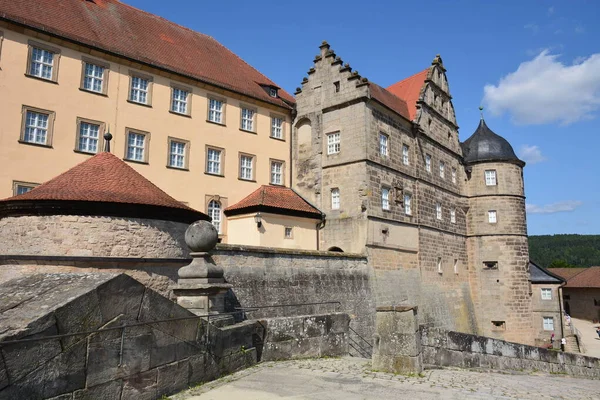 Kronach Germany 2021 Part View Rosenberg Fortress Historic Town Kronach — стокове фото