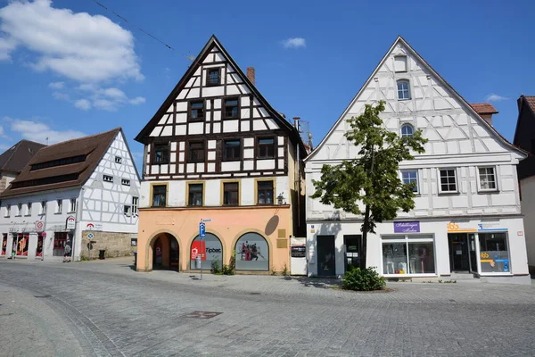 Forchheim Βαυαρία Περιφέρεια Άνω Φραγκονίας Γερμανία 2021 Ιστορικά Κτίρια Στο — Φωτογραφία Αρχείου