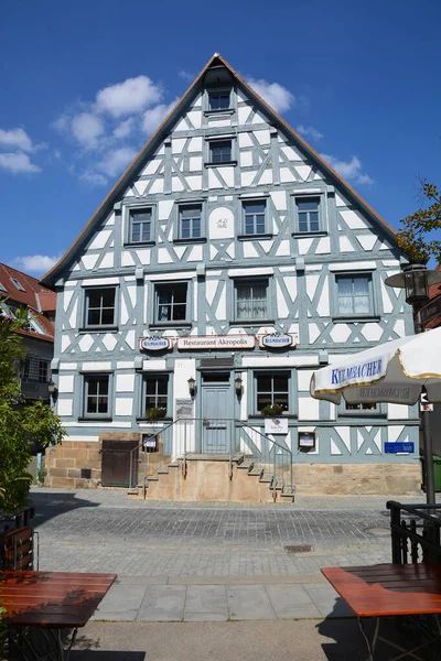 Forchheim Baviera Região Alta Franconia Alemanha 2021 Edifícios Históricos Forchheim — Fotografia de Stock