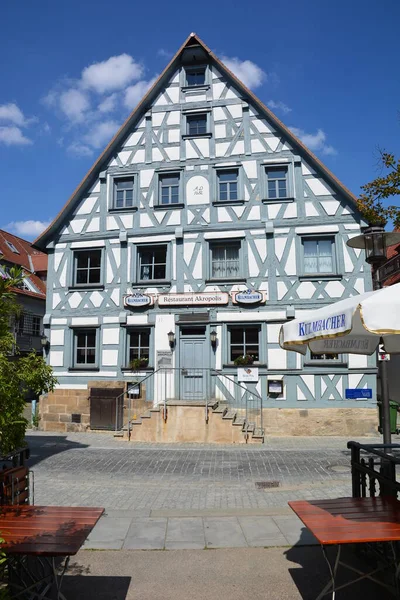 Forchheim Bavaria Region Upper Franconia Germany 2021 Historical Buildings Forchheim — стокове фото