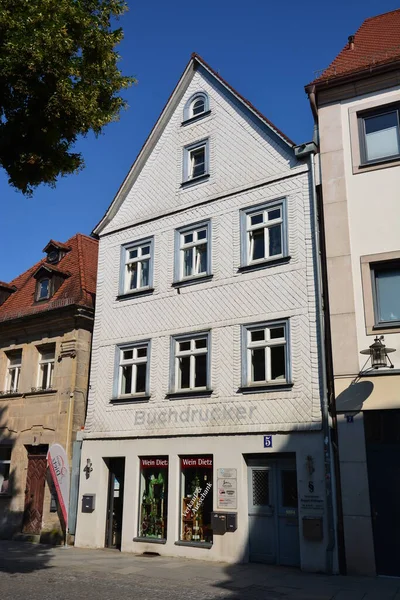 Forchheim Bayern Region Oberfranken Deutschland 2021 Historische Gebäude Forchheim — Stockfoto