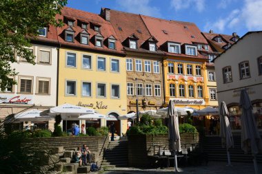 Bamberg, Almanya - Bavyera 'nın tarihi kenti Yukarı Franconia, Almanya
