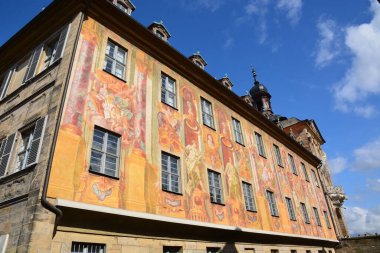Bamberg, Almanya - Bamberg, Bavyera 'daki Old Town Hall, Yukarı Franconia, Almanya