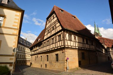 Bamberg, Almanya - Bamberg, Bavyera 'daki tarihi binalar, Yukarı Frankonya, Almanya