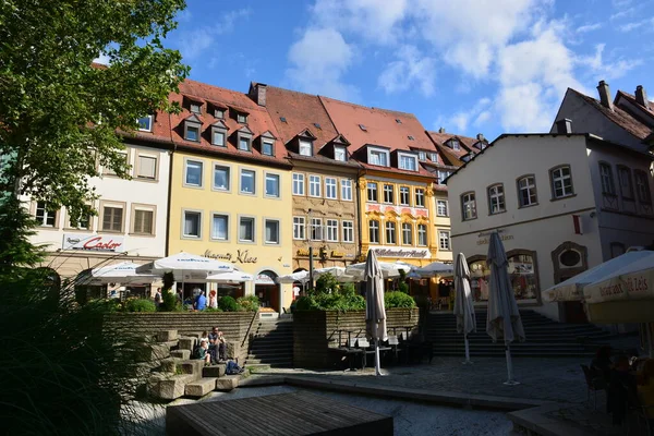Bamberg Γερμανία Προβολή Στην Ιστορική Πόλη Bamberg Βαυαρία Περιοχή Άνω — Φωτογραφία Αρχείου