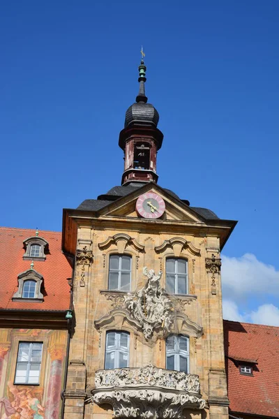 Bamberg Duitsland Oud Gemeentehuis Bamberg Beieren Regio Opper Franken Duitsland — Stockfoto