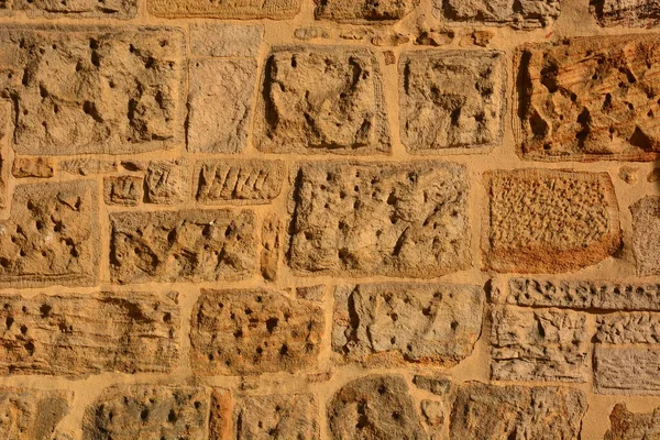 Tekstura Kamiennej Ściany — Zdjęcie stockowe
