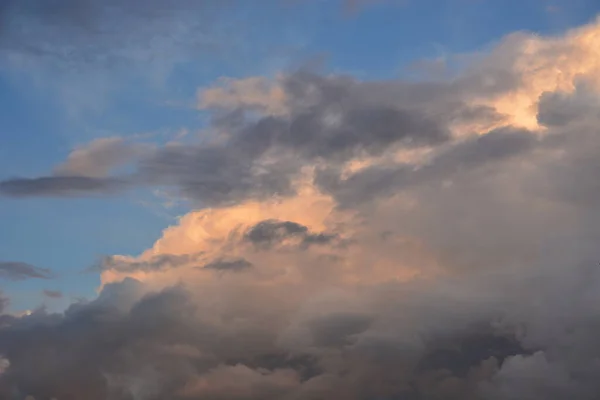 Prachtig Wolkenlandschap Natuur Achtergrond — Stockfoto